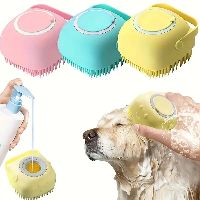 Cepillo de baño Spa con dispensador