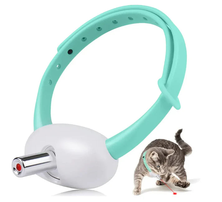 Collar láser mágico para mascotas