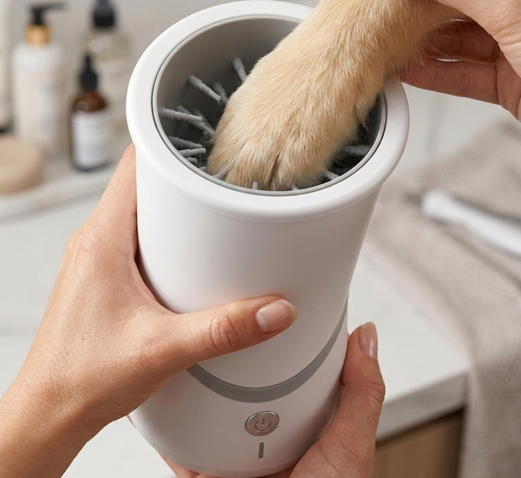 Limpiador Automático de Patas para Perro